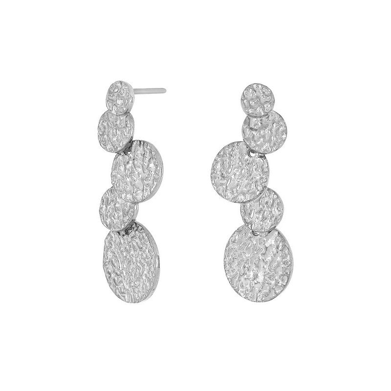 POP52 ørehængere stor i sølv fra Nordahl Jewellery